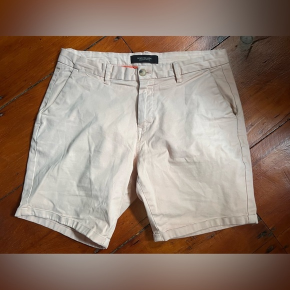 Scotch & Soda shorts creamy salmon color size 30 waist preppy classic look - Picture 1 of 7